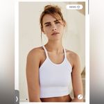 Free People FP Movement Happiness Runs Crop Tank White M/L Photo 1