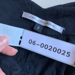 Diane Von Furstenberg  Dress Womens 2 Black Draped Neck‎ Empire Waist Mini Photo 2