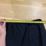 Black Mini Skirt with Tie Detail swim suit cover up Size M Photo 2
