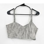 Cinq à Sept Cinq a Sept Silvia Top Corset Crop Gray Heather Size M Photo 1