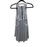 POL  Racerback Babydoll tank top grey and white size small Photo 4