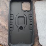 Smart phone 11 Pro Case black rugged ring loop black gray new in box tactical Photo 2