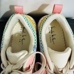 Nicole Miller  New York Brita Colorful Platform Patchwork Sneakers Size 6.5 Photo 5