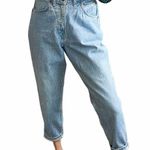 Vintage Y2K Chic Super High Waisted 80s Mom Jeans Blue Size 28 Photo 0