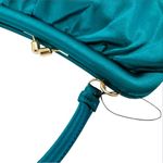 Banana Republic  100% silk teal small shoulder bag NWOT Photo 6