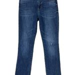 CAbi Women’s Jeans #3940 Higher Straight Leg High Rise Medium Wash Size 4 Photo 0