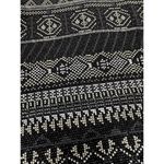 bebe Black And Gray Geometric‎ Pattern Sleeveless Halter Dress Size XL datenight Photo 2