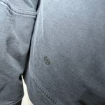 Lululemon  Stride Jacket Black Size 6 Full Zip Hoodie Thumbholes Logo Back Vent Photo 6