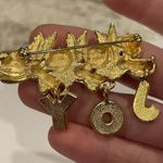 Signed Dancraft Pin Brooch Christmas Holiday Photo 5