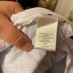 Ann Taylor  PINSTRIPE FLUTTER SLEEVE DRESS Photo 3