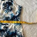 Kyodan  Blue and White Patterned Mini Dress Photo 8