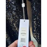 Ronny Kobo Lauper Cut Out Sequin Mini Dress Black Womens Size Small Photo 7