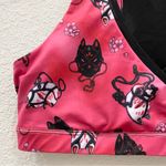 IRON YOKAI Eri Bra Printed Devil Dog Sports Bra Size 2XL Photo 3