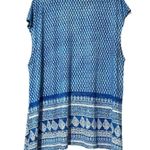 Show Me Your Mumu  size x-large blue tunic short sleeve cover up summertime top Photo 7