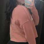 Cropped “arizona” Crewneck Sweatshirt Pink Size M Photo 2