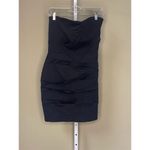 Susana Monaco Women's Strapless Bandage Tube Dress in Black Size XL Photo 2