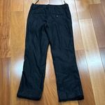 Zadig & Voltaire  Black wool gold striped lined pants 34 Cm Photo 3