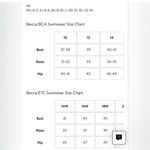 Becca womens Modern Edge Gia Lace-up Plunge One-piece Swimsuit Sz S Photo 6