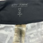 Betsey Johnson black and grey geo print athletic capris woman’s size small Photo 7