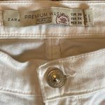 ZARA  Distressed Skinny Jeans‎ White Photo 7