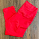 Zyia  Active Vibrant Red Leggings Photo 0