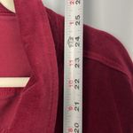 Laura Scott  Plus 2X raspberry button down micro-corduroy ladies jacket Photo 6