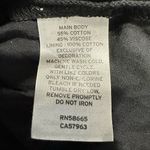 Treasure & Bond  Swing Dress Women's Medium Black  Cotton Blend Tiered Sleeveless Photo 6