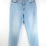 L'Agence  El Matador French Slim Jeans Light Wash Raw Hem Stretch 25 Photo 3