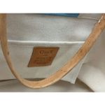 Clare V. For Ocean Avenue South Canvas Beach Tote Bag Tan Photo 3