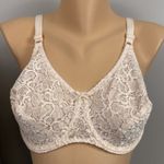 Playtex Vintage Smart Choices  Bra 38D Sheer Lace Unlined Peach Pink 3286 Photo 0