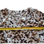 Cato Women's tops size XL crossover blouse cap sleeves Photo 7
