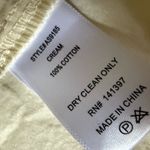 ASTR  Cream Full Flared Poplin Midi Skirt A Line Flowy Size Small Boho Photo 9