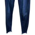 431. Kancan high rise dark wash distressed button fly Jeans Sz 1/24 #718 Blue Photo 4