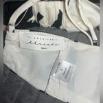 American Threads Black/Cream Geometric Print Bralette style top Size S Photo 6