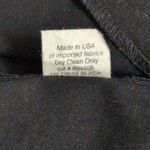 Stop Staring Black Sleeveless Bodycon Midi Dress Spaghetti Straps Size Small Photo 8