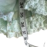 Piluca Bayarri Flowy Beach Maxi Skirt Cover Up Teal Aqua Boho Skirt Small Blue Photo 5