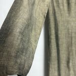 Parisian Signature Khaki Long Sleeve Collar Dress Green Size 6 Photo 6