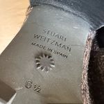 Stuart Weitzman  Ivey Tweed High Block Heel Combat Boots Photo 11