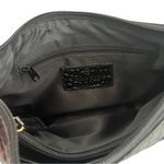 Etienne Aigner Vintage Black Shiny Croc Embossed Leather Shoulder Bag Photo 8