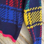 Urban Outfitters  UO andi multicolor plaid sweater size small Photo 3