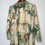 ZARA Multicolor Floral long Kimono Photo 3