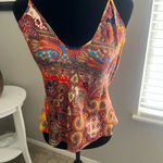 L'Agence L’AGENCE LEXI camisole in multi paisley scarf small $150 NWOT Photo 11