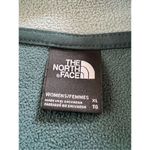 The North Face  Green Glacier Snap-Neck Fleece Pullover Women's Size XL Photo 3
