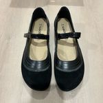 Naot Kirei Suede/Leather Combo Flats, Black, 39 Black Size 8 Photo 2