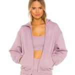 Revolve X Zip Up Hoodie in Havana Photo 0