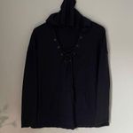 Mossimo & Co. Women’s Hooded Sweatshirt. Size XL Black Black Photo 0