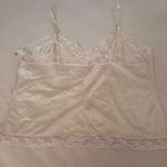 Vintage Lace Trim Pink Camisole Size XL Photo 4