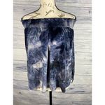 American Eagle Outfitter Off Shoulder Top Womens L Marble Velvet Smock Stretch Photo 3