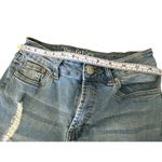 RESFEBER WOMEN'S RIPPED BOYFRIEND JEANS CUTE DISTRESSED SKINNY JEANS SIZE 4 Blue Photo 7