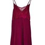 Eloise Pleated Midi Dress Lace Whimsical FairyCore Size Small Purple Photo 6